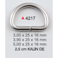 2,5 CM KALIN DE HALKA