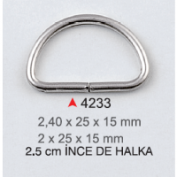 2,5 CM İNCE DE HALKA