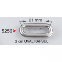 2 CM OVAL KAPSÜL