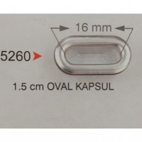 1,5 CM OVAL KAPSÜL