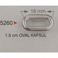 1,5 CM OVAL KAPSÜL